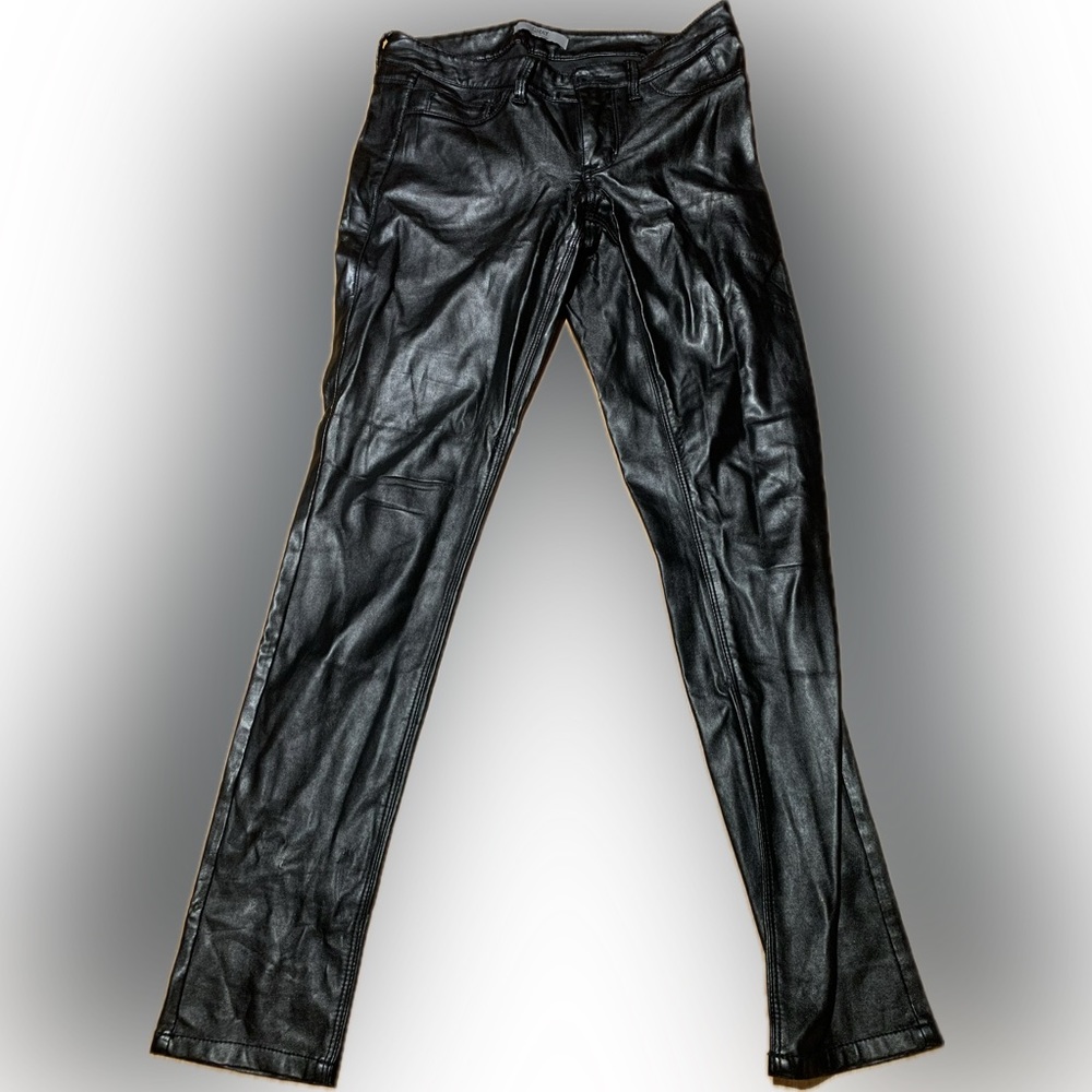 Faux Leather Pants